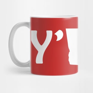 Y'all Georgia - White Font Mug